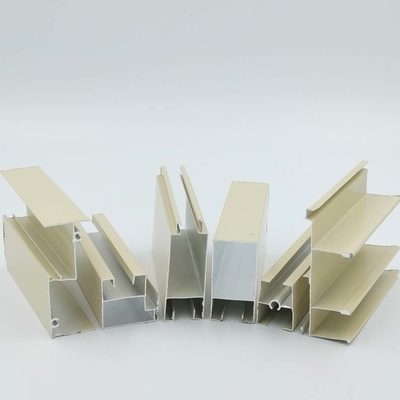 Soncap 6063 Met een laag bedekt de Profielenpoeder van het Aluminium Glijdend Venster