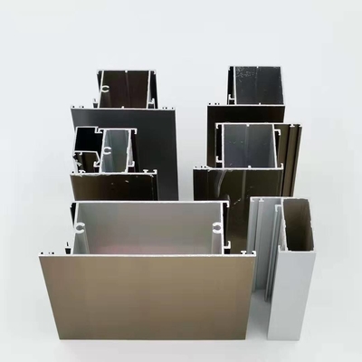 Met een laag bedekte het Aluminiumuitdrijvingen van de Kongo Togo Casement Window Profiles Powder
