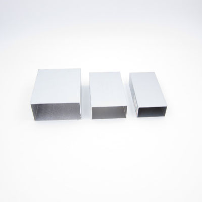 T5 6063 het Vierkante Met een laag bedekte Poeder van de Buisprofielen van het Sectiealuminium