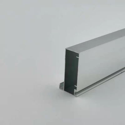 Glanzend Zilveren rechthoekig Geanodiseerd Profiel 1.2mm van de Aluminiumkeuken Dikte
