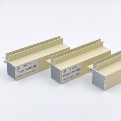 Poeder Met een laag bedekt Standaard de Keukenkast van Aluminiumuitdrijvingen het Begrenzen Raadsprofiel