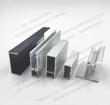 de 0.15mm Geanodiseerde Profielen van de Aluminiumdeur 6063 Reeksen T5-Bui