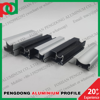 Geanodiseerde Kleur 6063 Aluminiumprofielen voor Glijdende Garderobedeuren