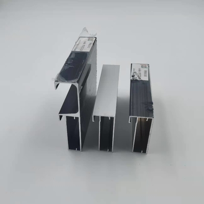 Geanodiseerde Kleur 6063 Aluminiumprofielen voor Glijdende Garderobedeuren
