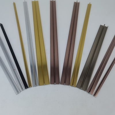 Aluminiumprofielen die de Decoratieve het Scherpen Populaire Zilveren en Gouden Kleur van de Tegelversiering oppoetsen