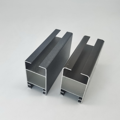 Schuifvensters Aluminiumprofielen voor Ivoorkust Zilver geanodiseerd en poeder bedekt Brons en flitsend grijs