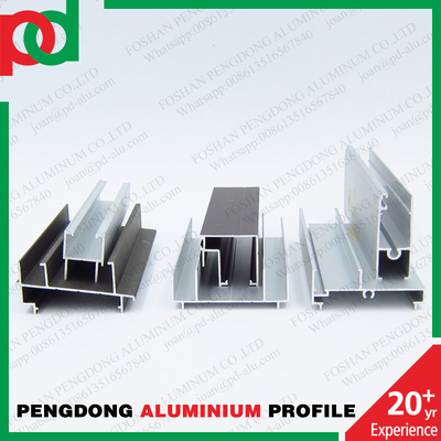 T5 Aluminiumprofiel voor extrusie met hardheid voor schuiframen in alle kleuren houtkorrels