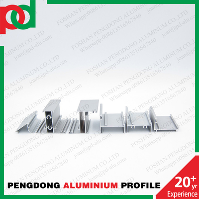 T5 Aluminiumprofiel voor extrusie met hardheid voor schuiframen in alle kleuren houtkorrels