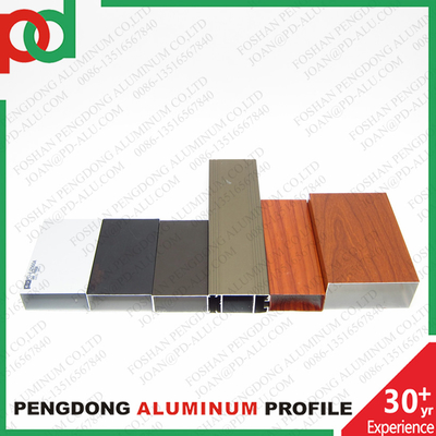6063 T5 Aluminiumbuizen Holle rechthoekige aluminium vierkantbuis Aluminiumhoek