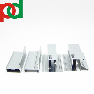 Powder Coated Profiles Aluminum For Windows And Doors In Serie 42 Made In Foshan To Peru Bolivia Chile 6000 Series Grade
