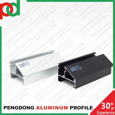 Powder Coated Profiles Aluminum For Windows And Doors In Serie 42 Made In Foshan To Peru Bolivia Chile 6000 Series Grade