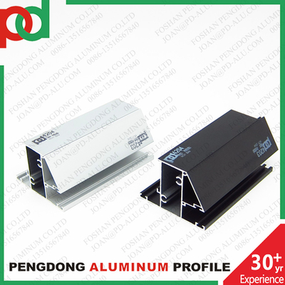 Powder Coated Profiles Aluminum For Windows And Doors In Serie 42 Made In Foshan To Peru Bolivia Chile 6000 Series Grade