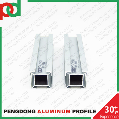 6M Lengte Plata Mate Zwarte Houten Kleur Aluminium Leuningprofielen Met Brons Geanodiseerde Afwerking En Verschillende Maten