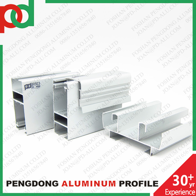 Temper T5 Square Aluminium Profiles For Windows And Doors MP 80 Mate Black Wooden Touch Profile Aluminum