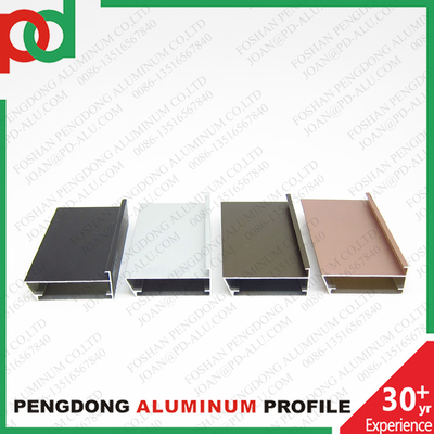 Extrusietechnologie 6000 Serie Aluminium Profielen Voor Melamine Meubelen Goud Chroom Brons Geanodiseerd In Grote Maten