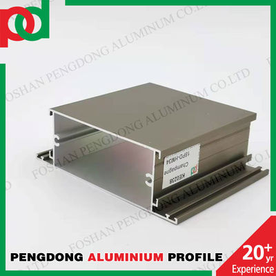 Aluminium Profile For Door Flame And Window Leaf With Champagne Anodized In Gabon, Burkina Faso