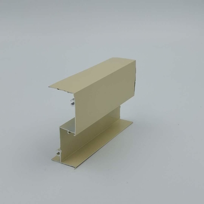 Soncap 6063 Met een laag bedekt de Profielenpoeder van het Aluminium Glijdend Venster