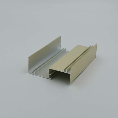 Soncap 6063 Met een laag bedekt de Profielenpoeder van het Aluminium Glijdend Venster