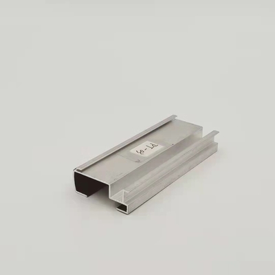 Geanodiseerd 6063 het Spoorprofielen Rod Spring Tube Bottom van het Aluminiumgordijn
