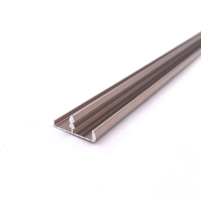 16.3mm T de randversiering van het Vormaluminium vierkante het Oppoetsen Afgietselprofielen