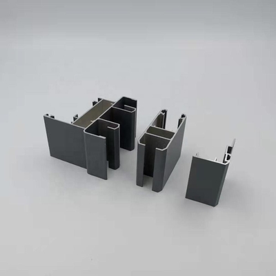 Poeder Met een laag bedekt T5-de Uitdrijvingsprofiel van de Aluminiumlegering voor Venster en Deur