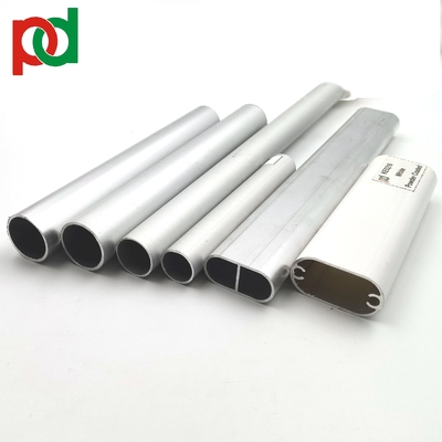 Van het het Aluminiumspoor van de garderobeKleerhanger van de de Uitdrijvingenronde en Ellips Buizen