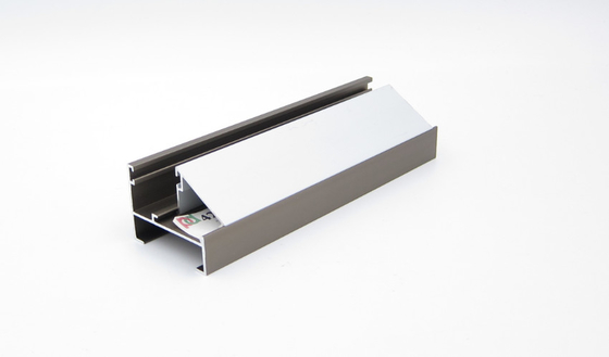 Linea 42 6063 T6-Geanodiseerd Profielenzilver van het Aluminiumopenslaande raam