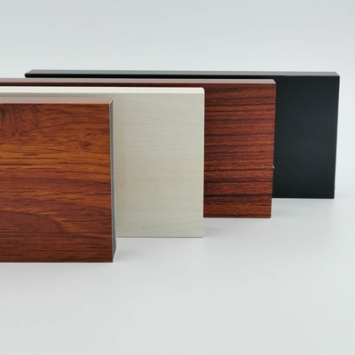 Keukenkast 1.4mm Hout beëindigt Aluminiumprofielen voor het Midden-Oosten van Libië