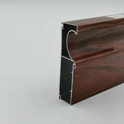 6061 het hout beëindigt de Uitdrijving van het de Deurkader van Aluminiumprofielen voor Hotelvilla
