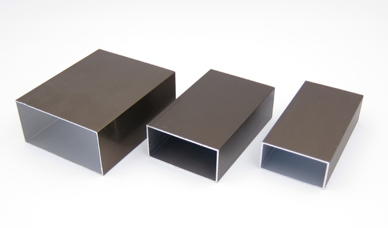 De molen beëindigt 40x40-Anticorrosieve het Profiel Vierkante Pijp van de Aluminiumuitdrijving