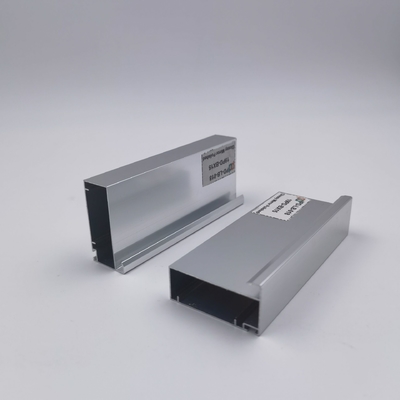 De heldere Zilveren Profielen van de het Aluminiumkeuken van de Poederdeklaag voor ACS