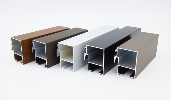 De Uitdrijving van het Lockstyle het Rechthoekige Aluminium Anodiseren voor Glijdend Venster 2507
