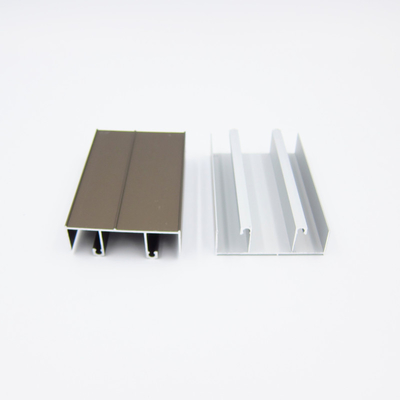 Het Uitgedreven Traliewerk van Champagne Extrusion Aluminium Window Profiles Linea 2001