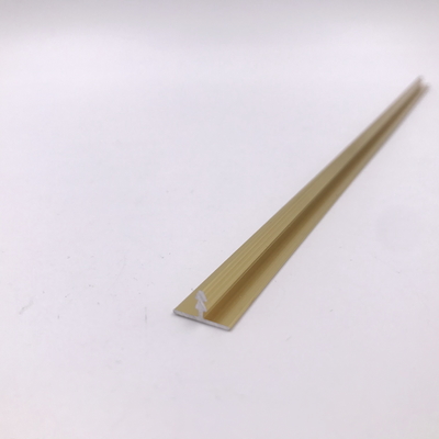 11.7mm T nam het Vorm Geanodiseerde gouden chroom van Aluminiumprofielen goud toe