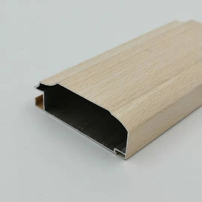 Het Hout van Libië T5 6063 beëindigt Aluminiumprofielen voor Keukenkast