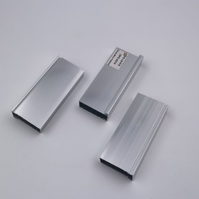 Geanodiseerde het Aluminiumprofielen van Libië Keukenkast met Zilveren Glanzend