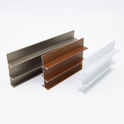 Van het het Aluminiumvenster van Argentinië Uruguay T6 Met een laag bedekt de Profielenpoeder