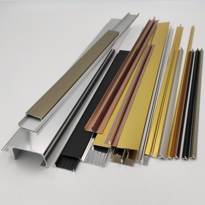 Tolerantie 0.12mm de Profielen T en U en G van de Aluminiumversiering Vorm