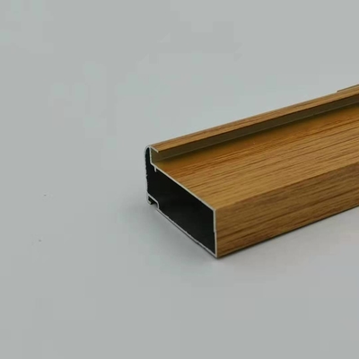 5.8M Aluminium Kitchen Cabinet het Profielhout bedekte 1.4mm Dikte met een laag