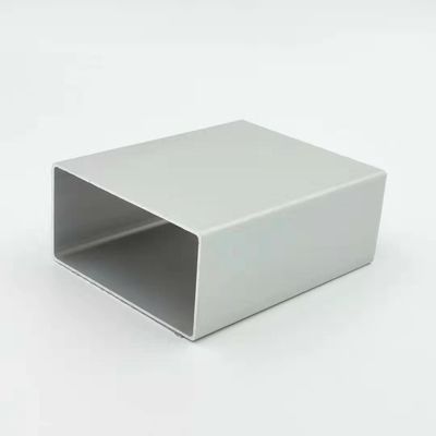 Goede prijs 0.9mm Alu de Buis Zilveren Matt Anodized Aluminum Profile van het Uitdrijvingenprofiel 40X80 online