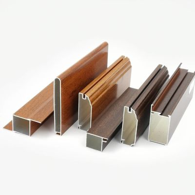 Goede prijs Israel Libya 6063 T3-het Profiel Houten Kleur van de Aluminiumkeuken online