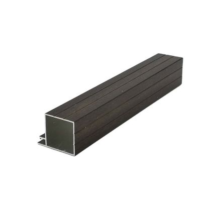 Goede prijs 5.8M Houtkorrelpoedercoating Aluminiumprofielen voor keukenkasten online