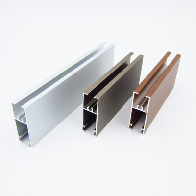 Goede prijs Van het het Aluminiumvenster van Argentinië Uruguay T6 Met een laag bedekt de Profielenpoeder online