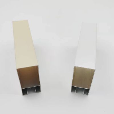 Goede prijs 5.85M 6.00M Aluminium Sliding Window Profielpoeder voor Nigeria met een laag dat wordt bedekt dat online
