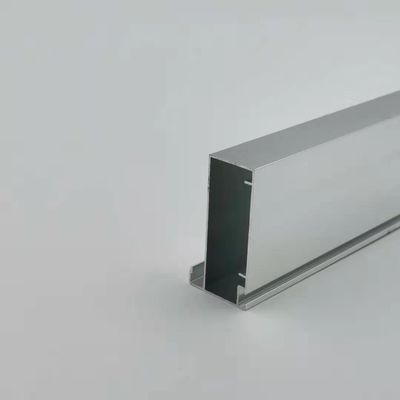 Goede prijs Glanzend Zilveren rechthoekig Geanodiseerd Profiel 1.2mm van de Aluminiumkeuken Dikte online